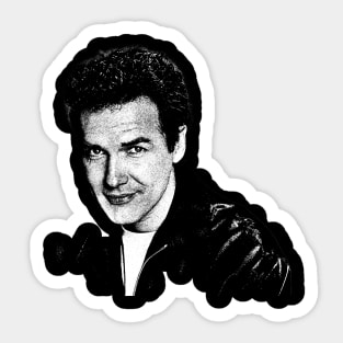 Norm Macdonald white Sticker